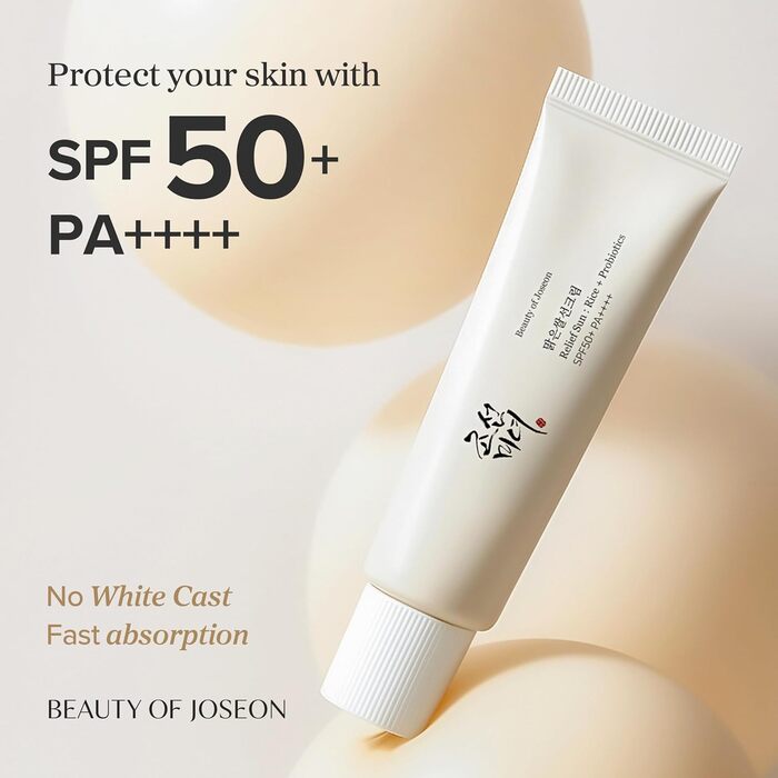Beauty of Joseon - Rice + Probiotics Sunscreen SPF 50+ PA++++